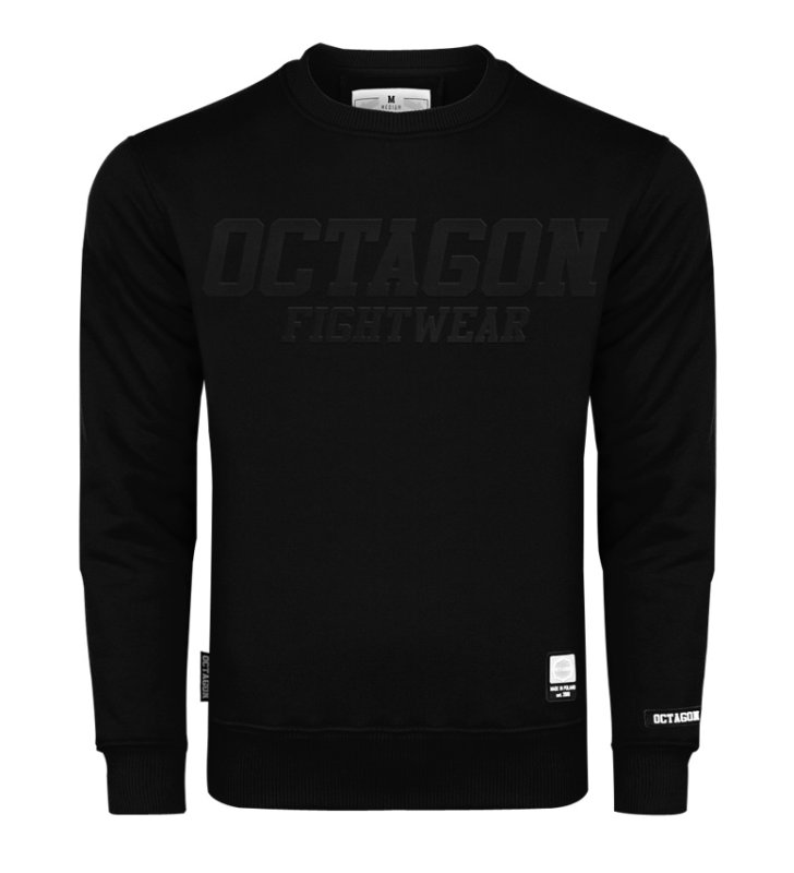 Bluza Octagon FW Straight black bez kaptura