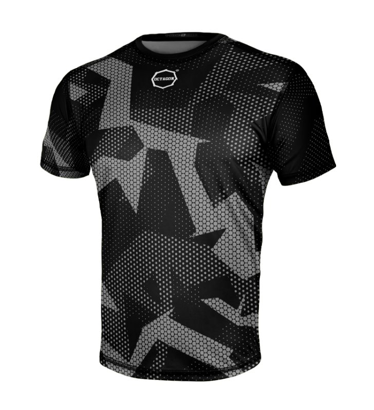 T-shirt Sport Octagon Ultimate black/grey