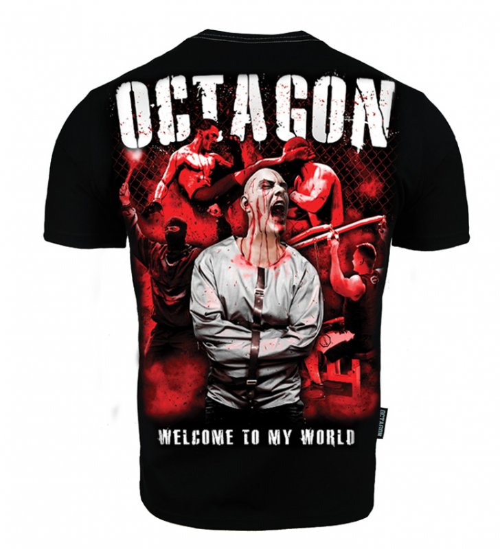T-shirt Octagon Welcome to my world