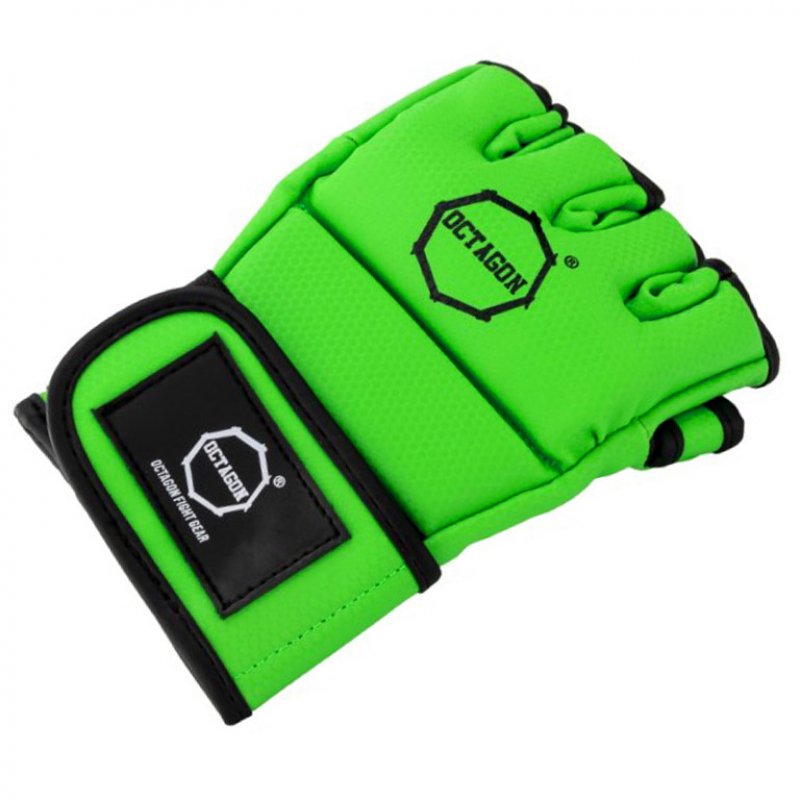 Rękawice MMA Octagon KEVLAR green
