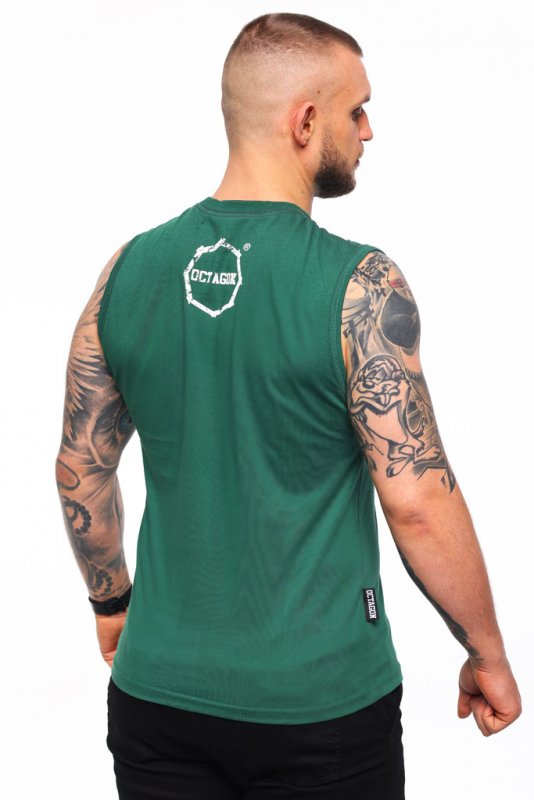 Bezrękawnik Octagon Logo Smash green