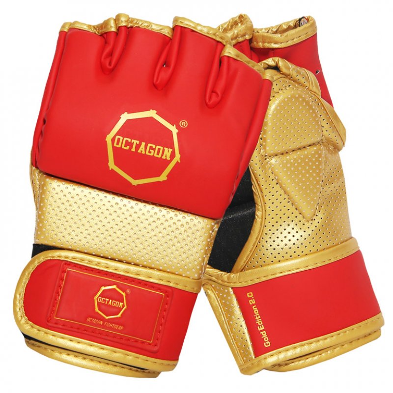 Rękawice MMA Octagon Gold Edition 2.0 red