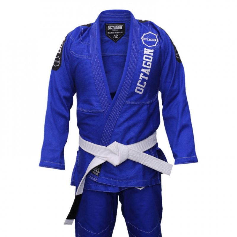 Kimono/GI do BJJ Octagon Caption men blue