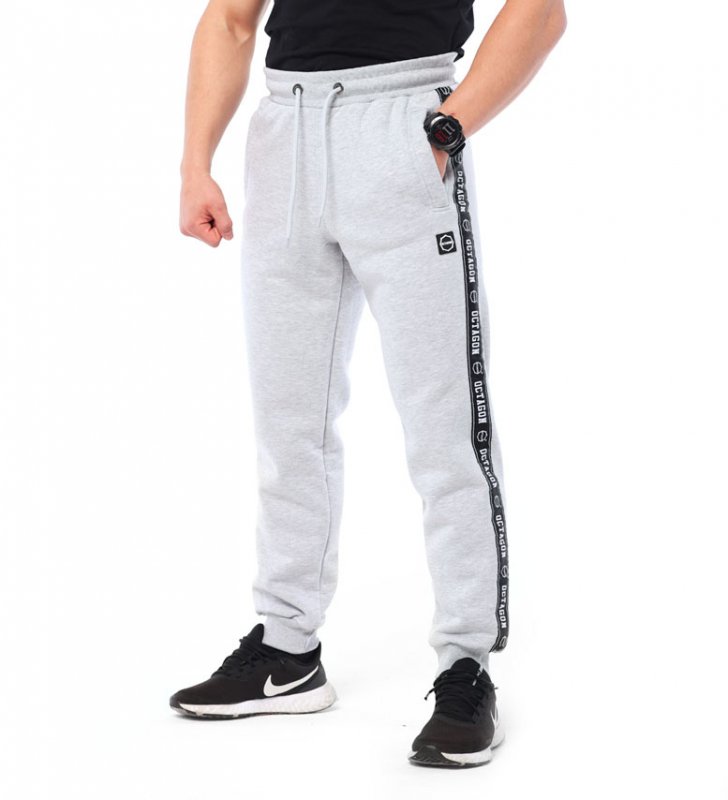 Spodnie Octagon "Stripe" grey