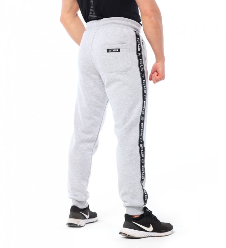 Spodnie Octagon "Stripe" grey