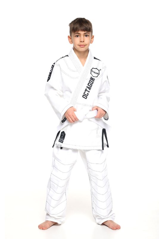 Kimono/GI do BJJ Octagon Caption kids white 