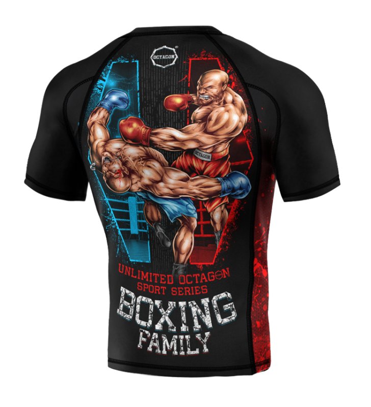 Rashguard Octagon PREMIUM Boxing Family