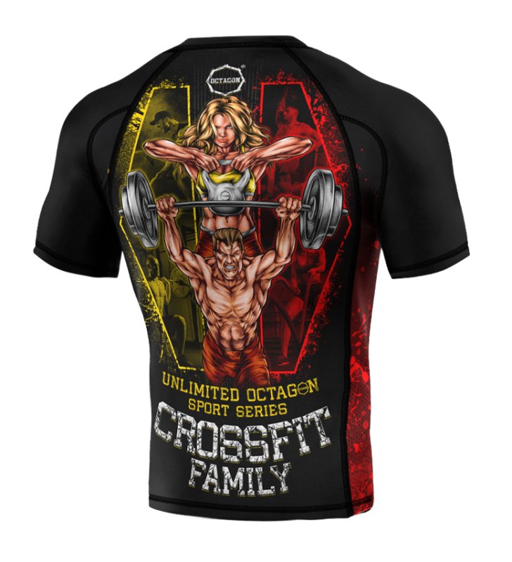 Rashguard Octagon PREMIUM Crossfit Family