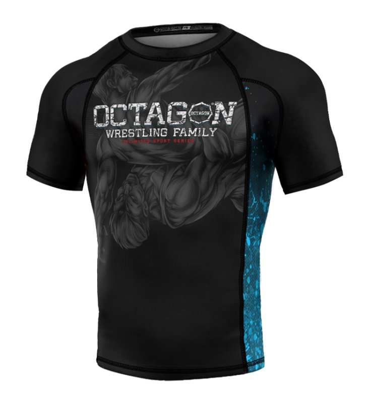 Rashguard Octagon PREMIUM Wrestling Family