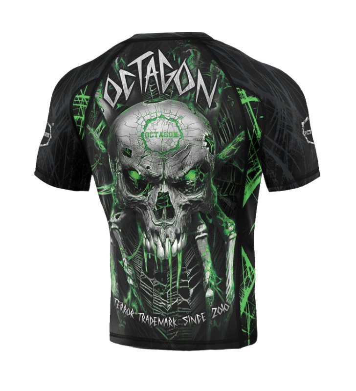  Rashguard Octagon PREMIUM Spiderskull 