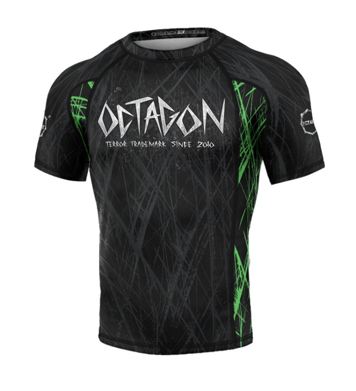  Rashguard Octagon PREMIUM Spiderskull 
