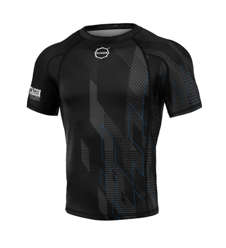 Rashguard Octagon PREMIUM Diamond black