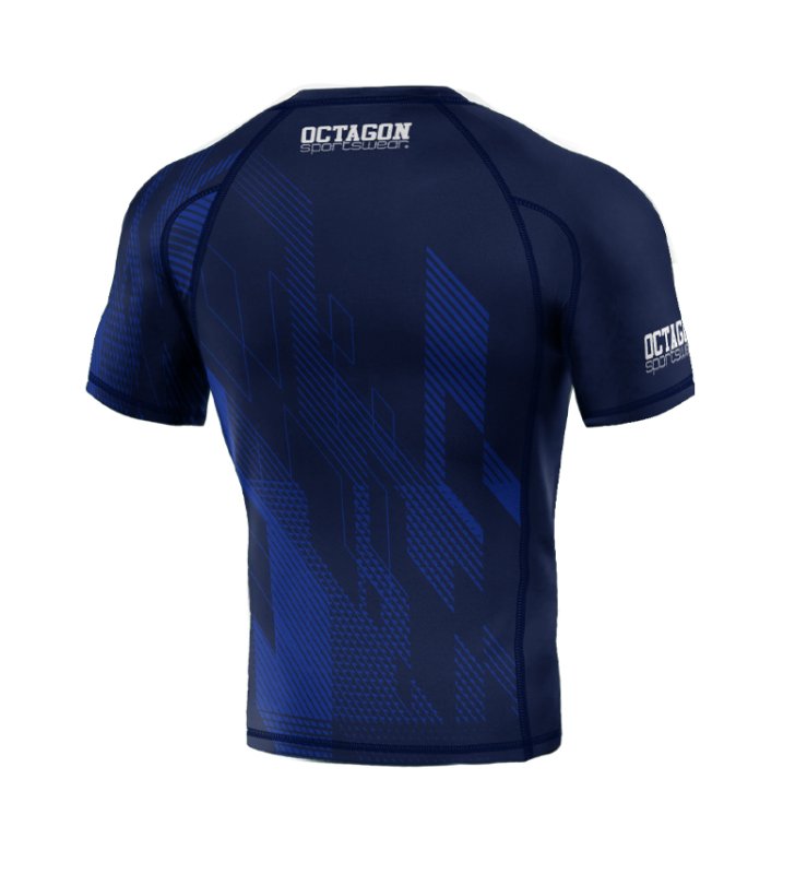 Rashguard Octagon PREMIUM Diamond dark navy