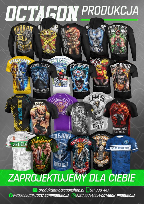 ODZIEŻ Z WŁASNYM NADRUKIEM NA JAKOŚCI OCTAGON