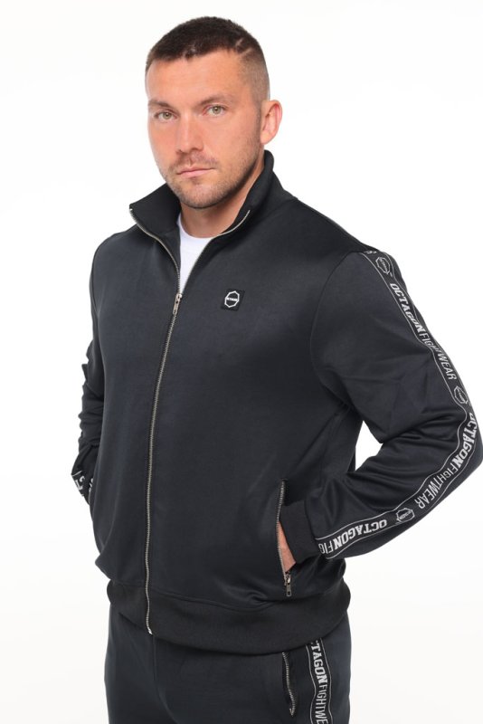 Bluza Octagon UTAH Stripe black 