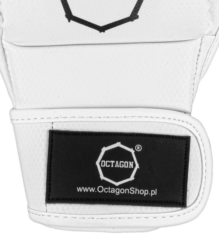 Rękawice MMA Octagon KEVLAR white