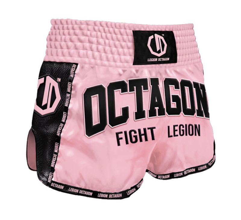 Spodenki Kickboxing/Muay Thai Legion Octagon Fight Legion PREMIUM pink