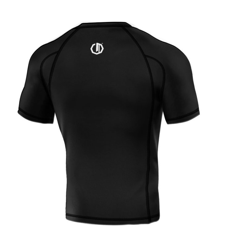 Rashguard Legion Octagon PREMIUM Logo black/white 