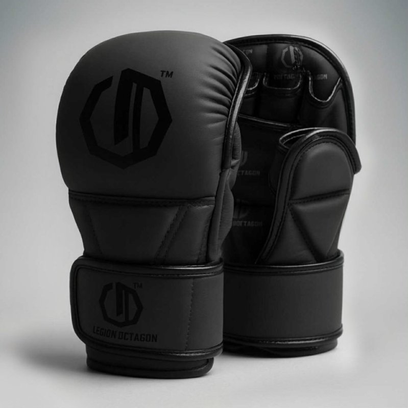 Rękawice MMA sparingowe Legion Octagon Enforcer dark black