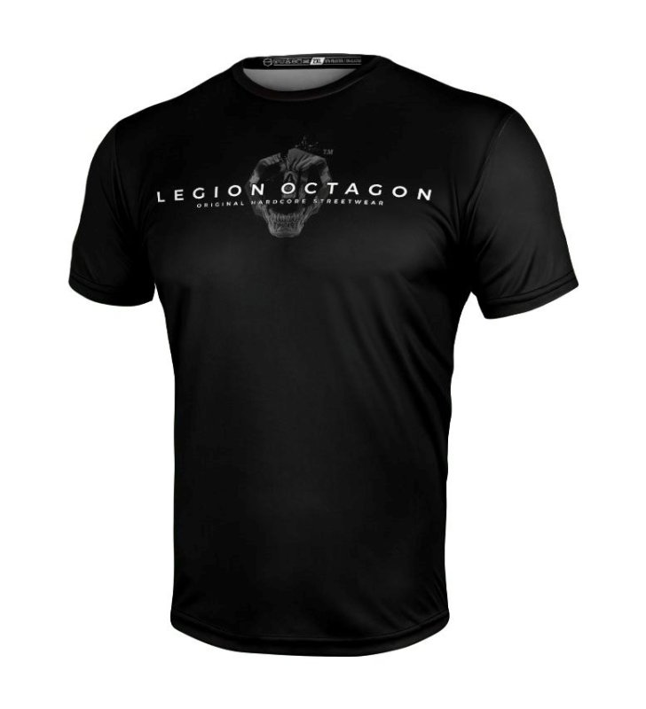 Koszulka sportowa Legion Octagon Skull black