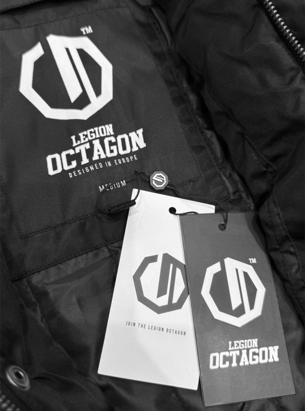 Kurtka przejściowa Legion Octagon Carillon black