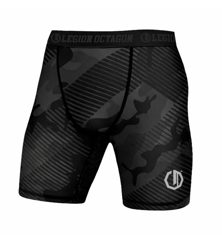 Spodenki kompresyjne Legion Octagon Black Line Camo