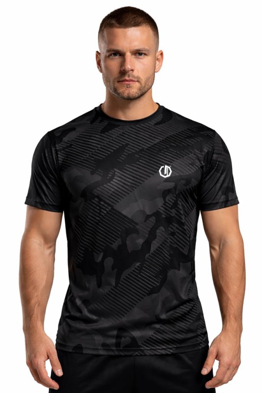 Koszulka sportowa Legion Octagon Black Line Camo