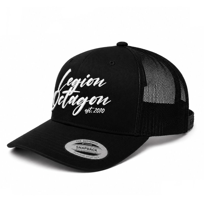 Czapka Snapback Trucker Legion Octagon est. 2010 black