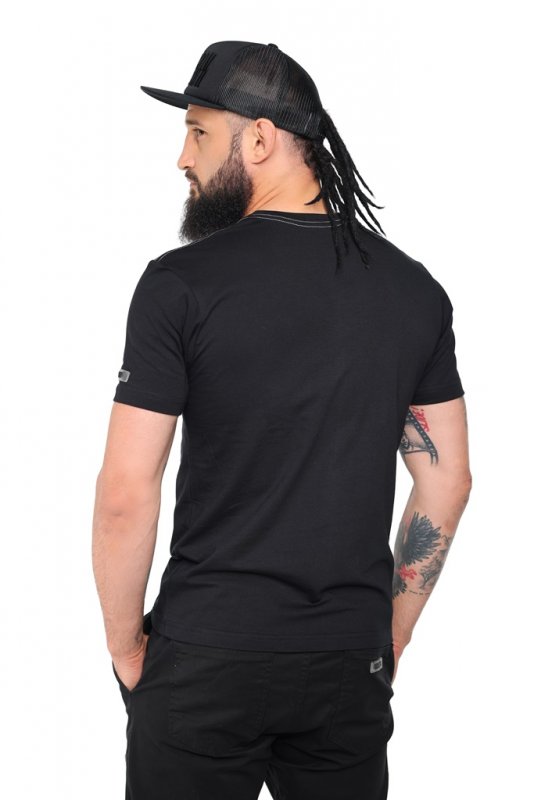 T-shirt Octagon Regular black