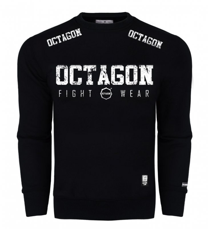 Bluza Octagon Fight Wear OCTAGON czarna bez kaptura