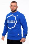Bluza Octagon Logo Smash blue bez kaptura