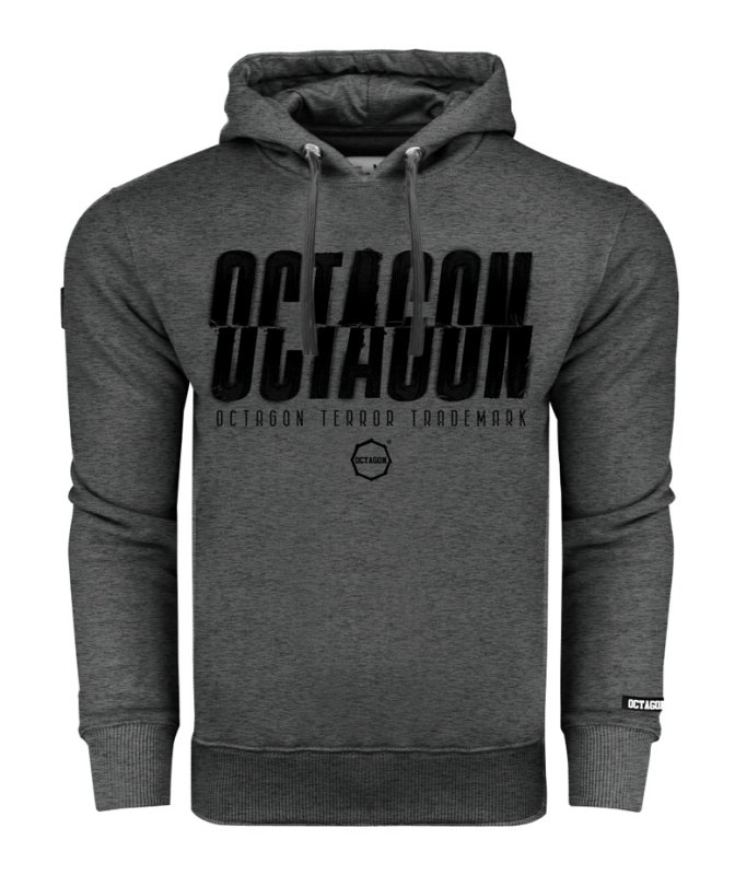 Bluza Octagon  (T)Error grey z kapturem