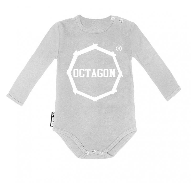 Body Dziecięce Octagon Logo Melange