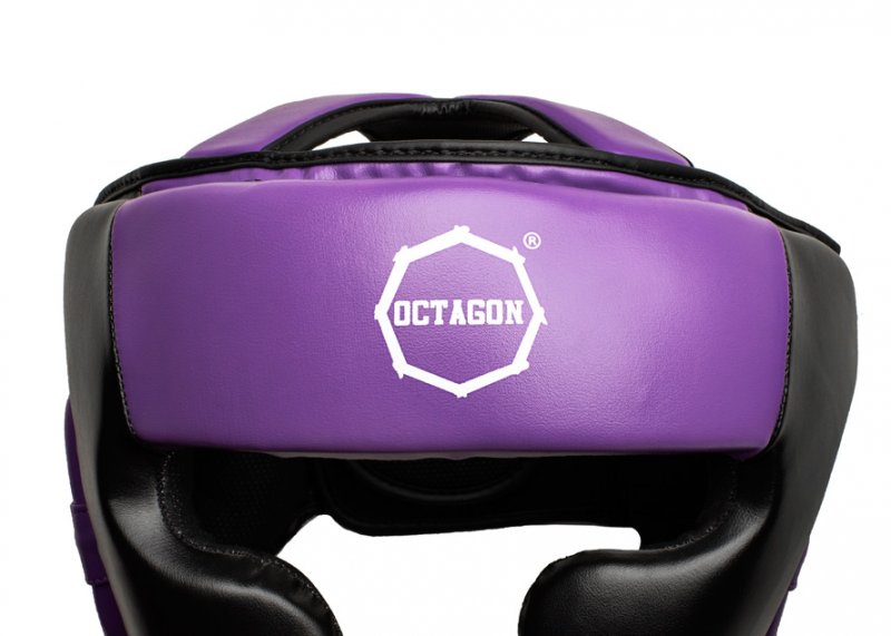 Kask bokserski Octagon Plain purple