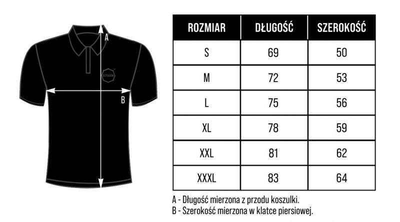 Koszulka Polo Octagon CREST black 