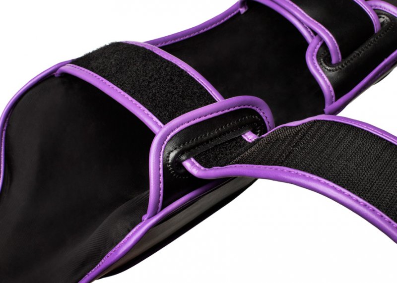 Ochraniacze piszczel/stopa Octagon black/purple