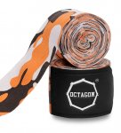 Owijki/Bandaże bokserskie Octagon Fightgear Supreme Basic orange camo 3m
