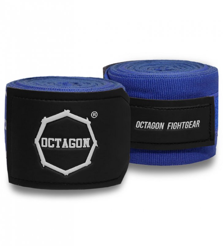 Owijki/Bandaże bokserskie Octagon Fightgear Supreme Printed dark blue 3m