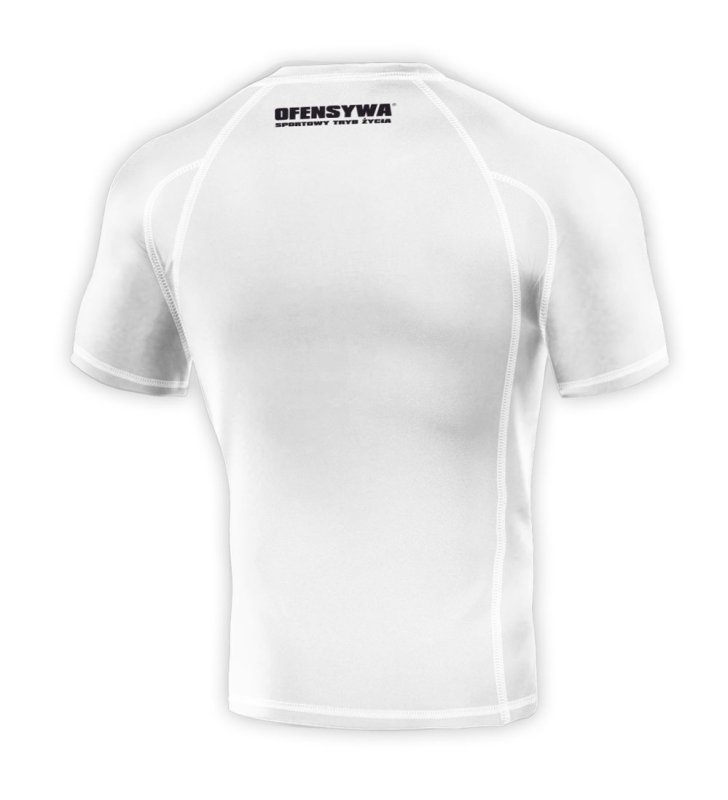 Rashguard Octagon x Ofensywa Sportowy Tryb Życia biały