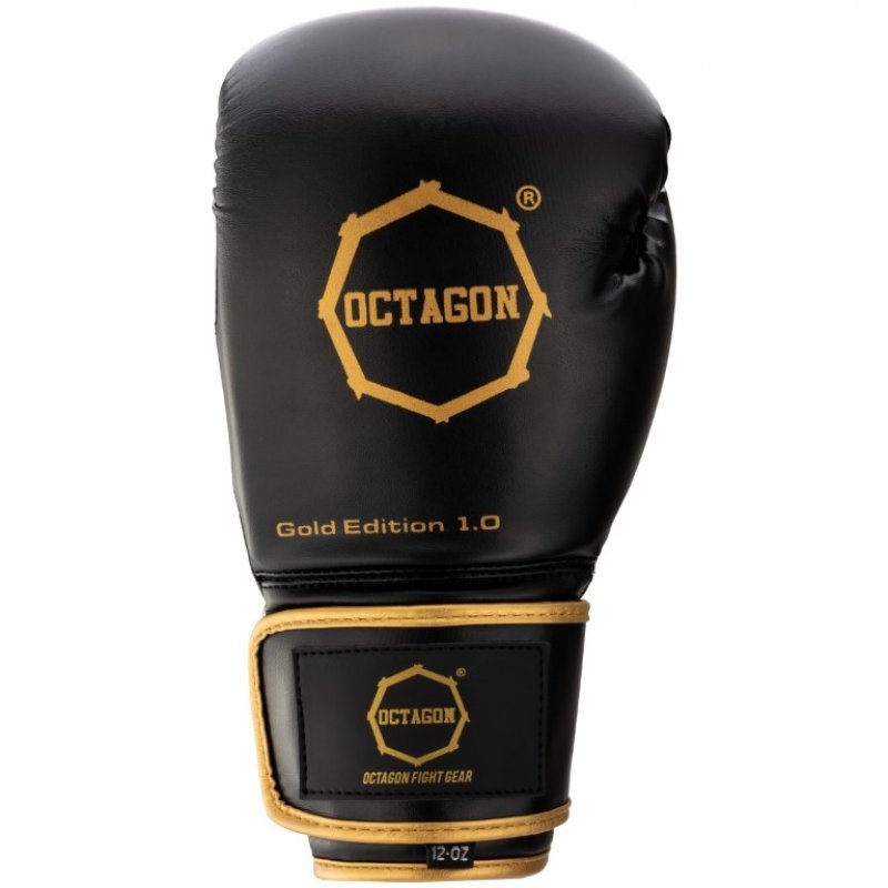 Rękawice bokserskie Octagon Gold Edition 1.0 black