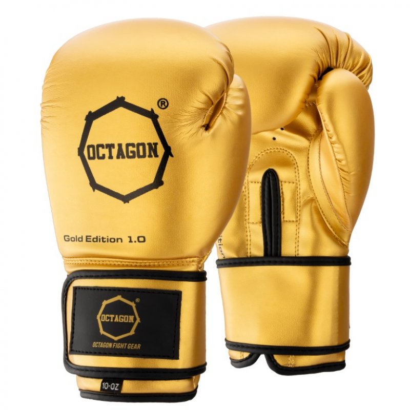Rękawice bokserskie Octagon Gold Edition 1.0 gold 