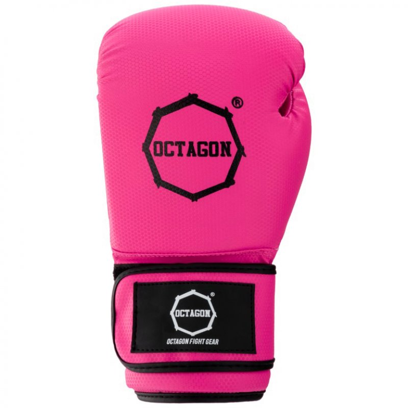 Rękawice bokserskie Octagon KEVLAR pink