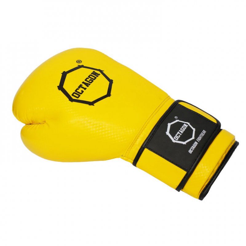 Rękawice bokserskie Octagon KEVLAR yellow