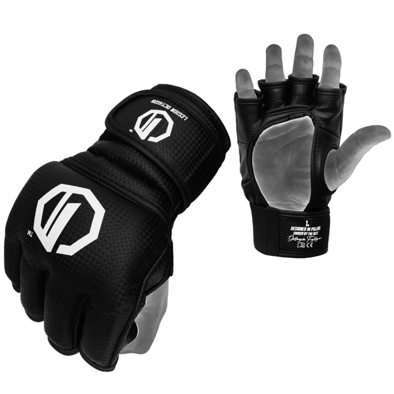Rękawice MMA Legion Octagon KEVLAR black