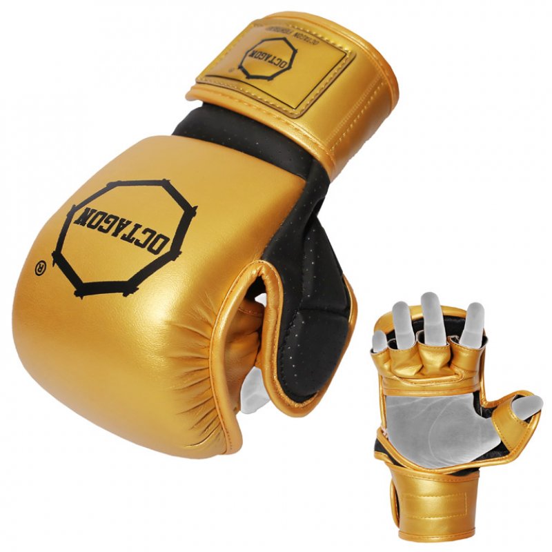 Rękawice MMA sparingowe Octagon Gold Edition 2.0 golden