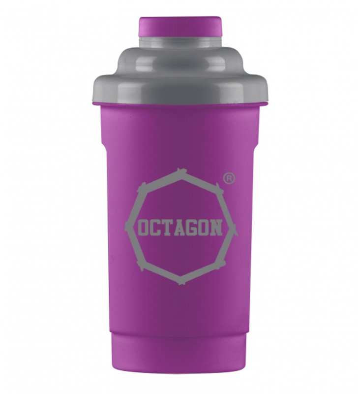 Shaker Octagon Logo purple/grey 0.5l