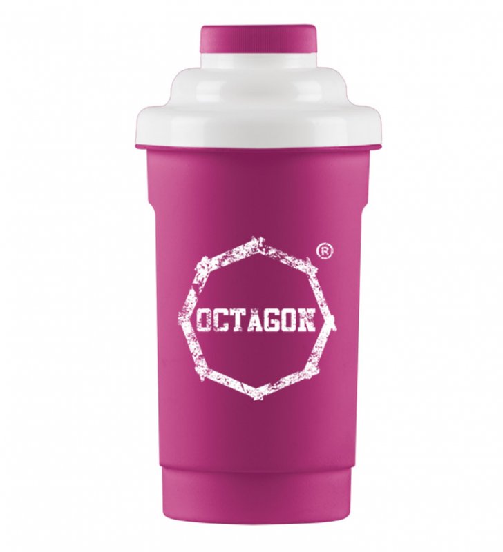 Shaker Octagon Logo purple/white 0.5l