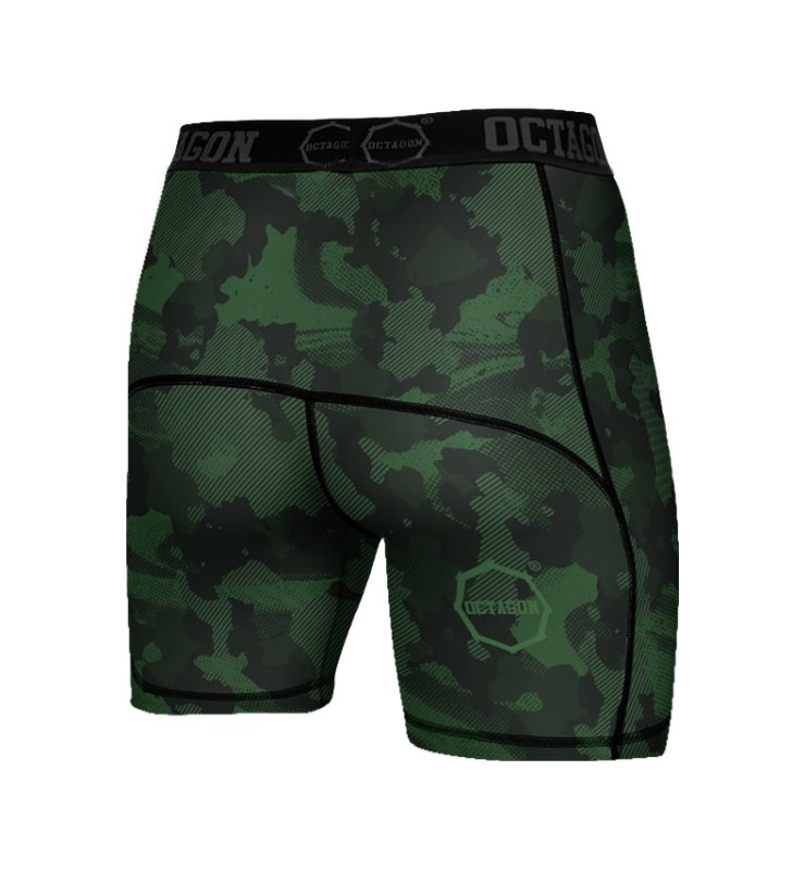 Spodenki kompresyjne Octagon Camo Forest