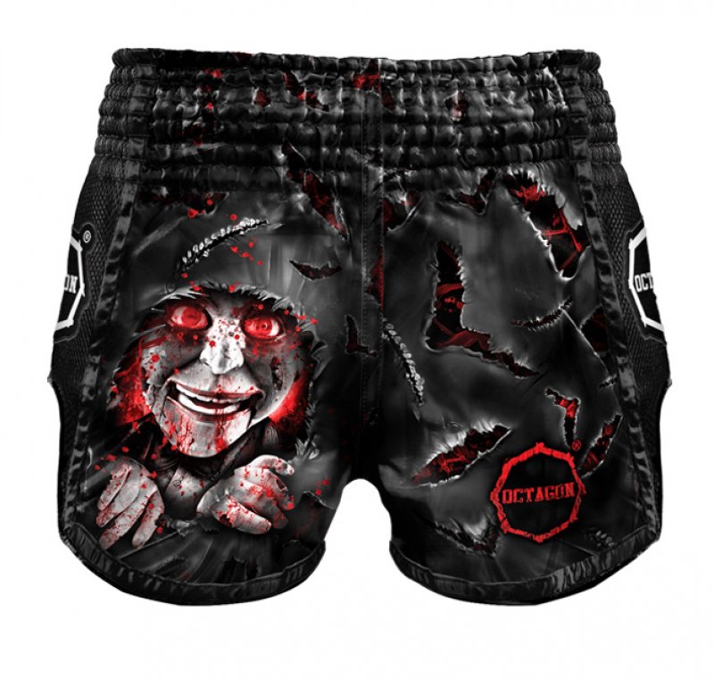 Spodenki Muay Thai Octagon Be Quiet Or Be Dead