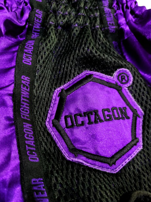 Spodenki Muay Thai  Octagon purple 